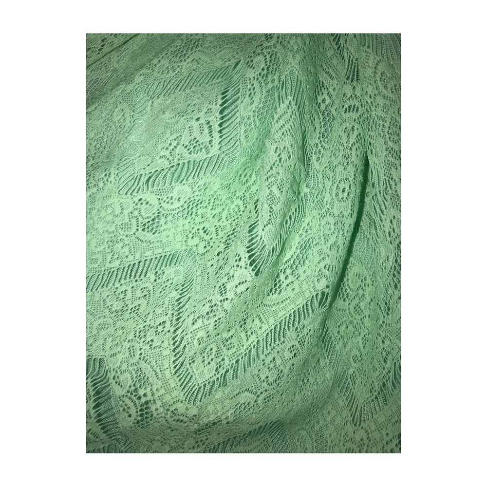 Turquoise Infinity Scarf - Picture 2 of 4